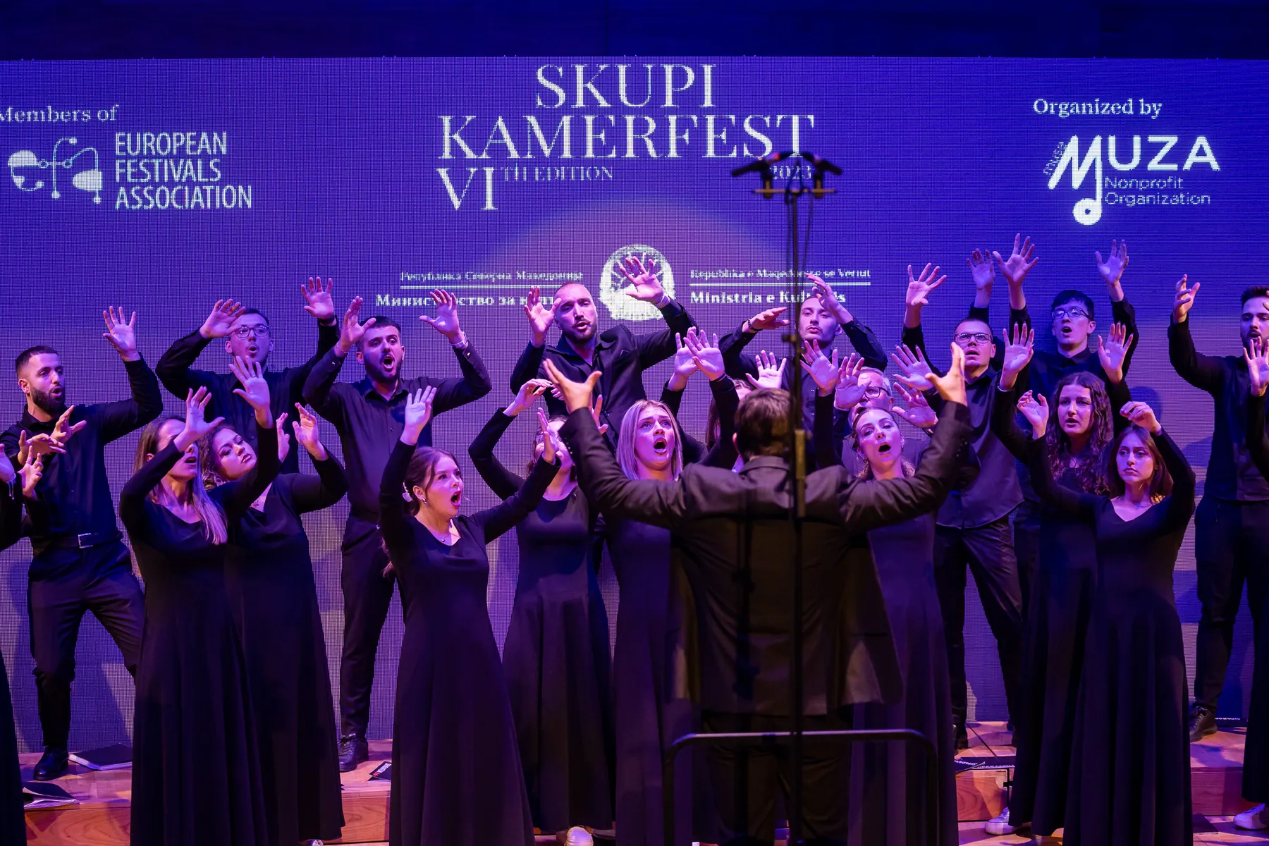 Siparantum Choir performing at Siparantum Choir / Skupi KamerFest 2023