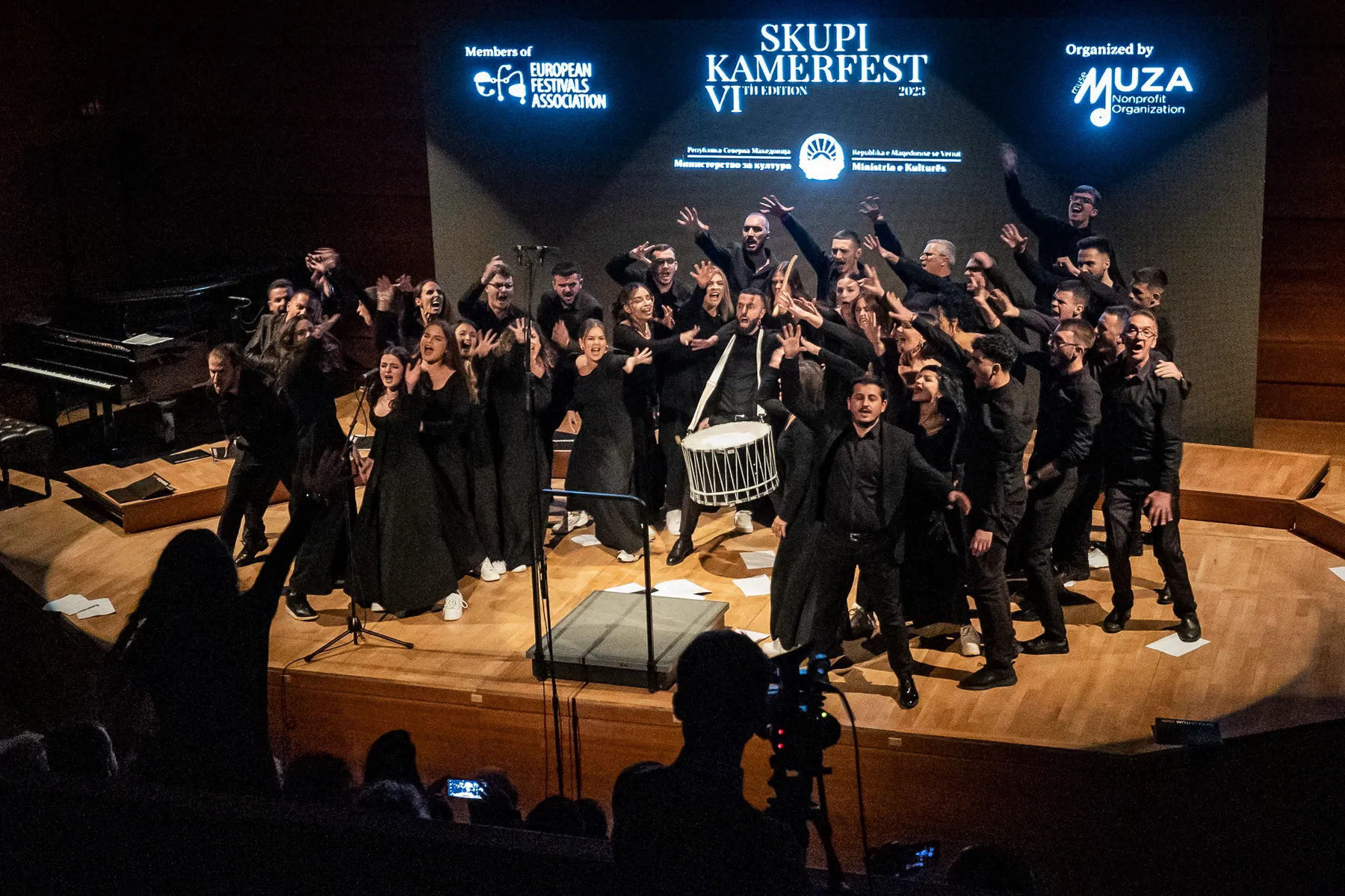 Siparantum Choir performing at Siparantum Choir / Skupi KamerFest 2023