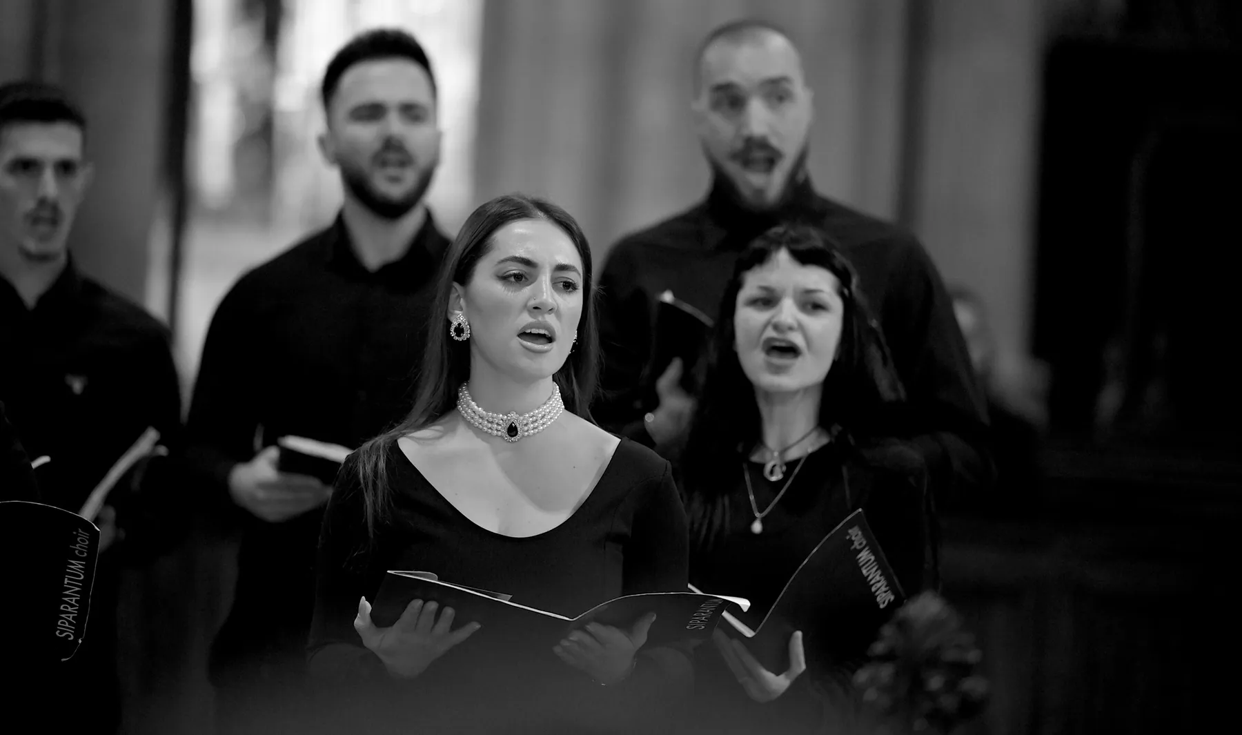 Siparantum Choir performing at Siparantum Choir's Captivating Concert at VotivKirche-Wien