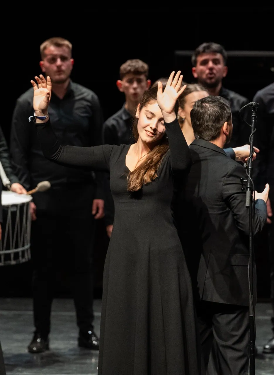 Siparantum Choir performing at Siparantum Choir Wins First Prize Again at European Festival for Young People