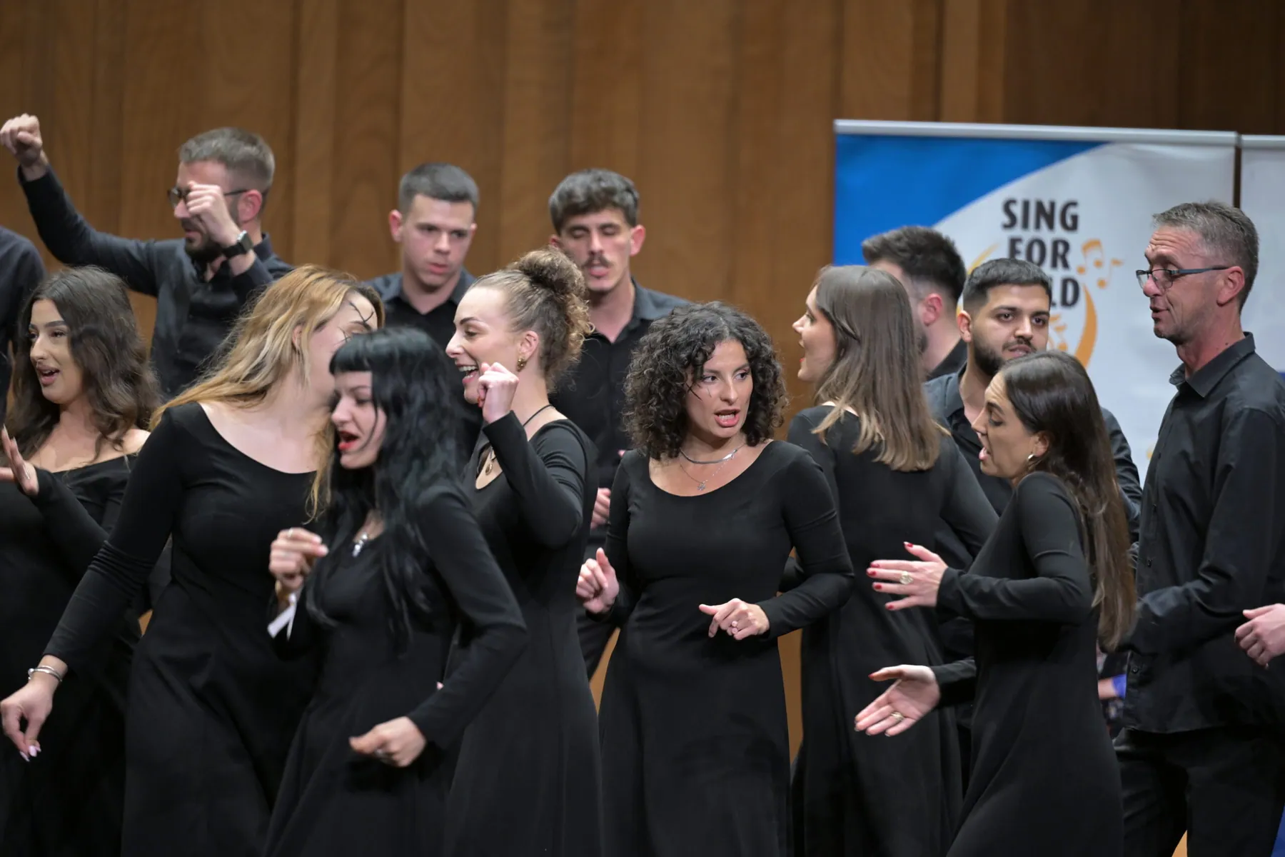 Siparantum Choir performing at Siparantum’s Performance Concludes in the “Adult Choirs” Category in Barcelona!