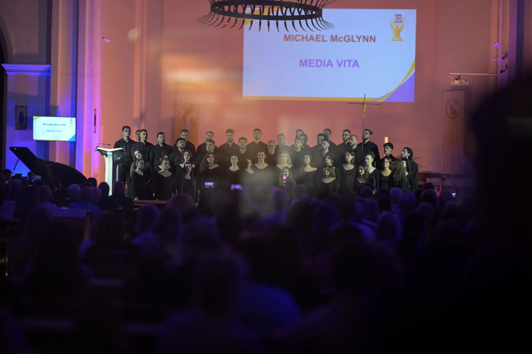 Siparantum Choir performing at Siparantum Choir Shines at the 'Midnight Sounds' Concert in Calella