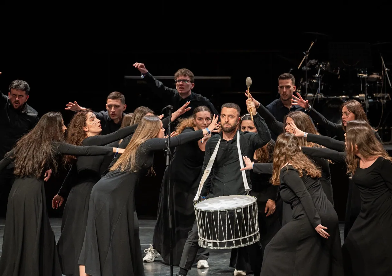 Siparantum Choir performing at Siparantum Choir Wins First Prize Again at European Festival for Young People