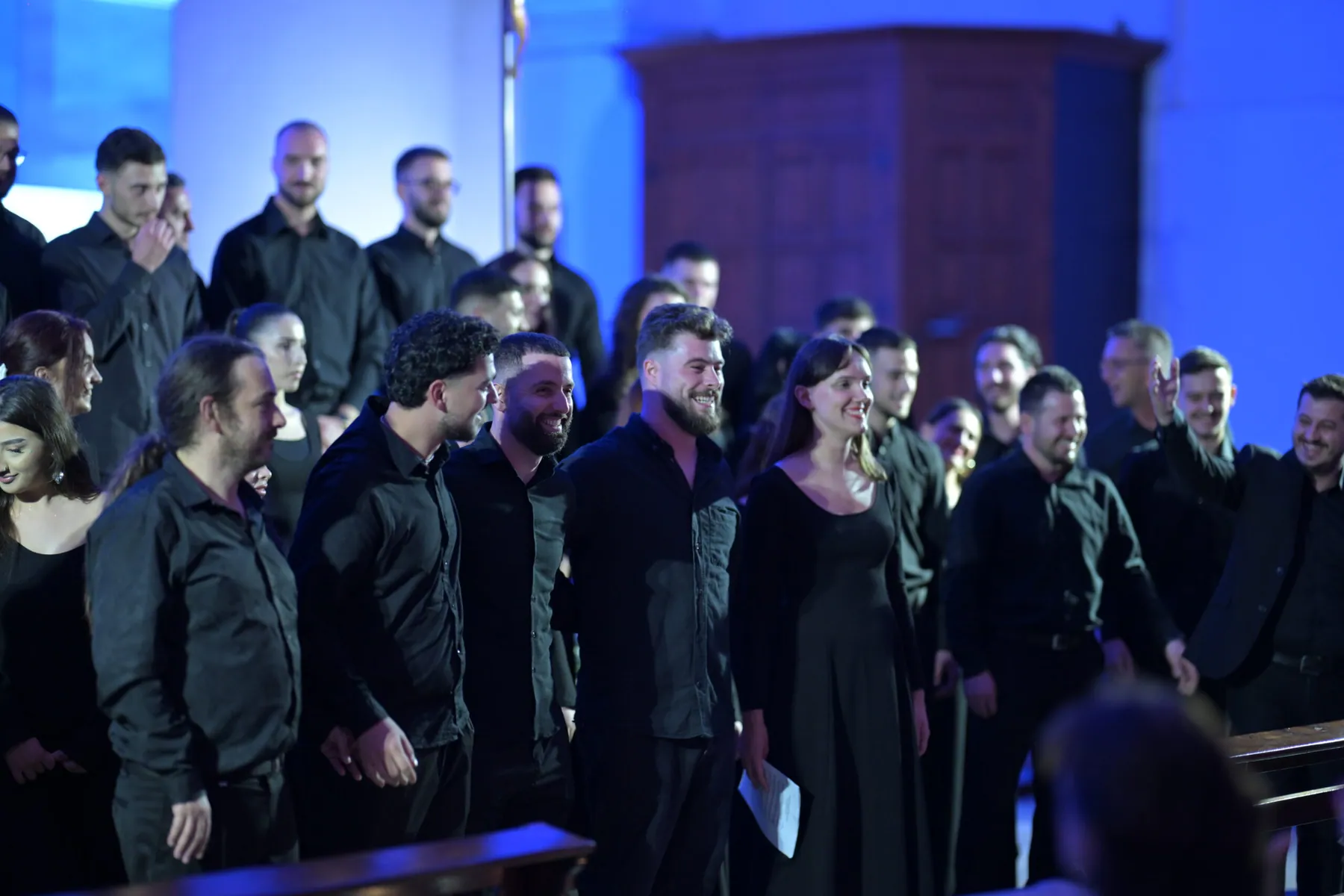 Siparantum Choir performing at Siparantum Choir Shines at the 'Midnight Sounds' Concert in Calella