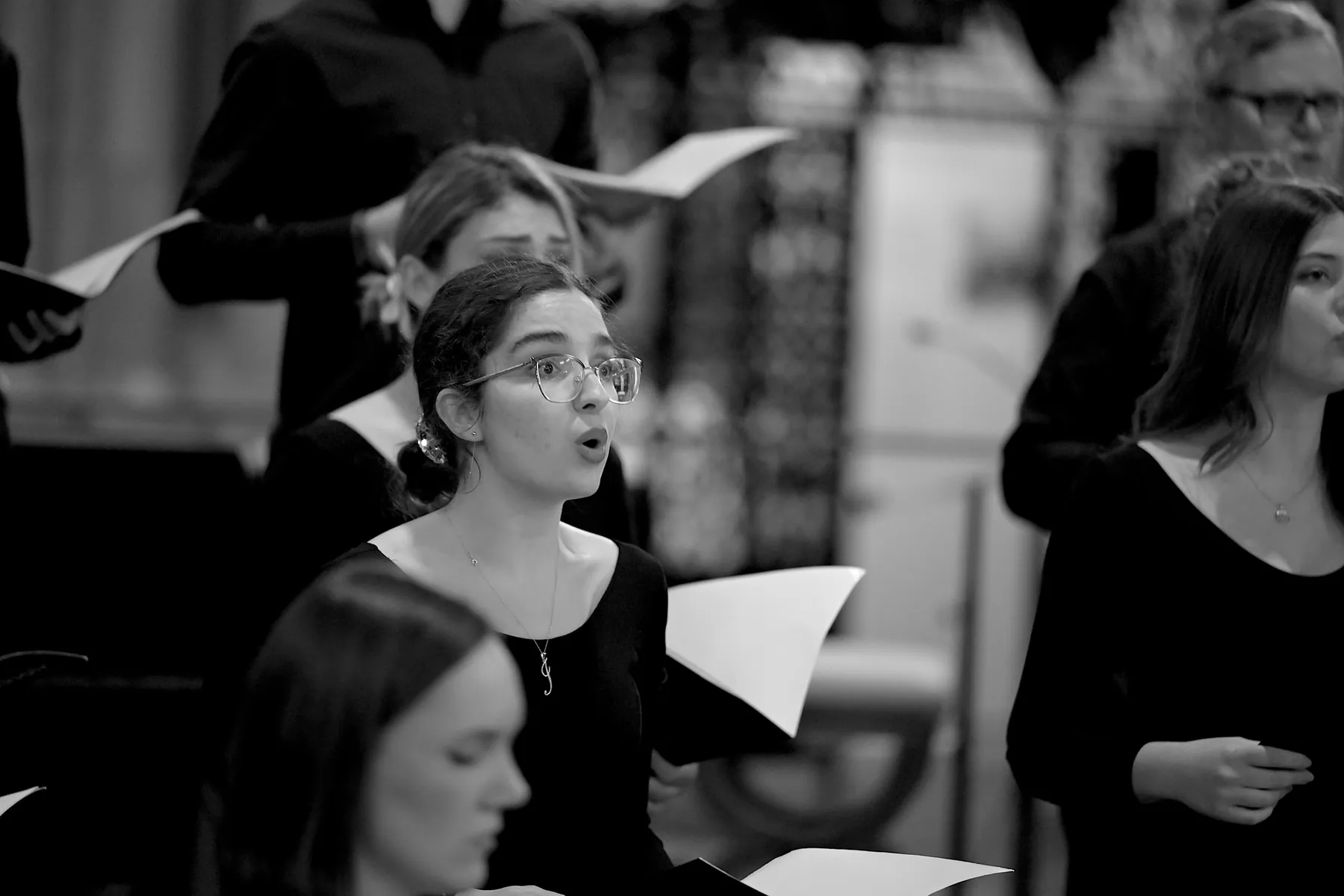 Siparantum Choir performing at Siparantum Choir's Captivating Concert at VotivKirche-Wien