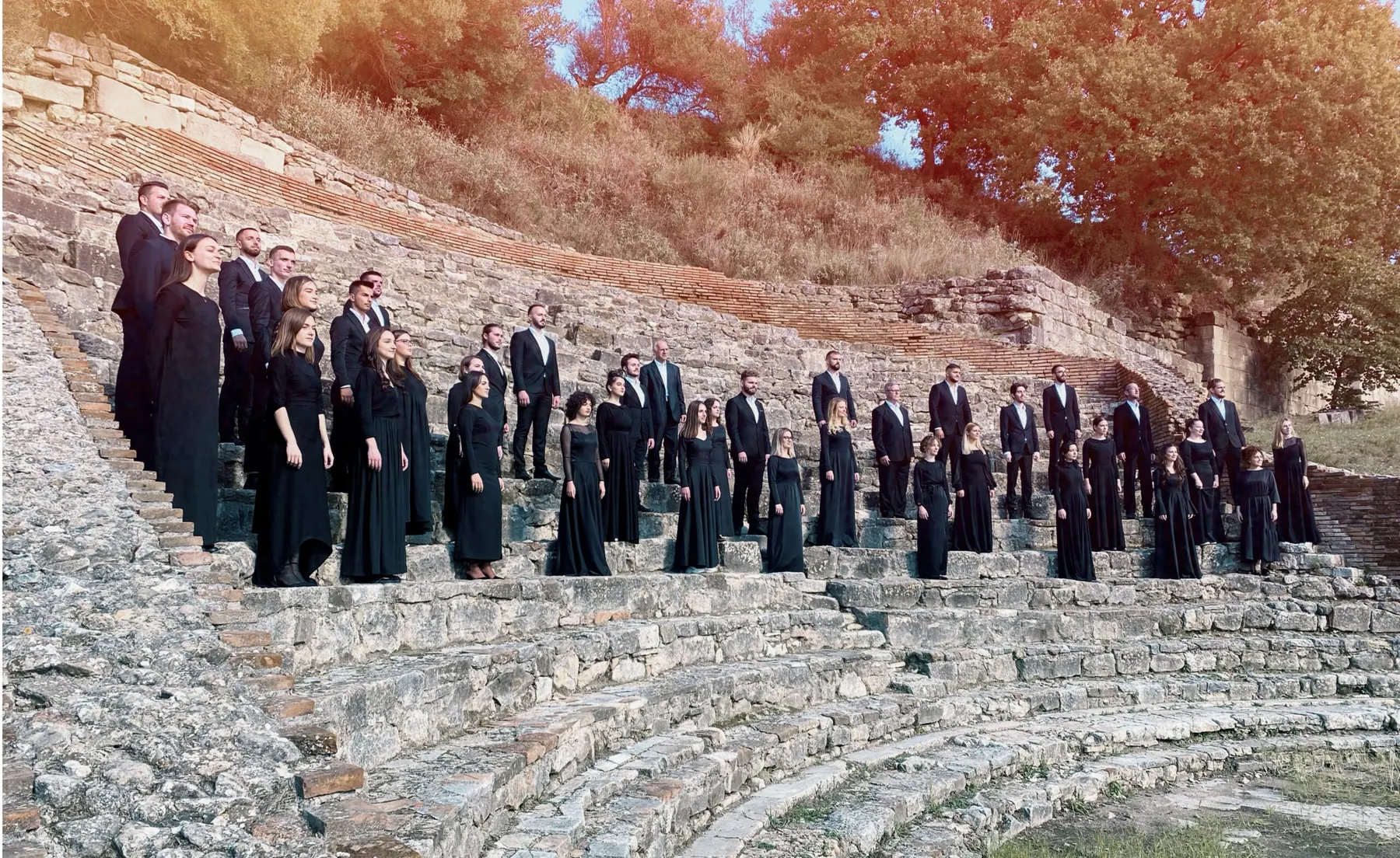 Siparantum Choir in colaborations with Rame Lahaj, Apollonia, (2020) / © Agron Shujaku, Photography