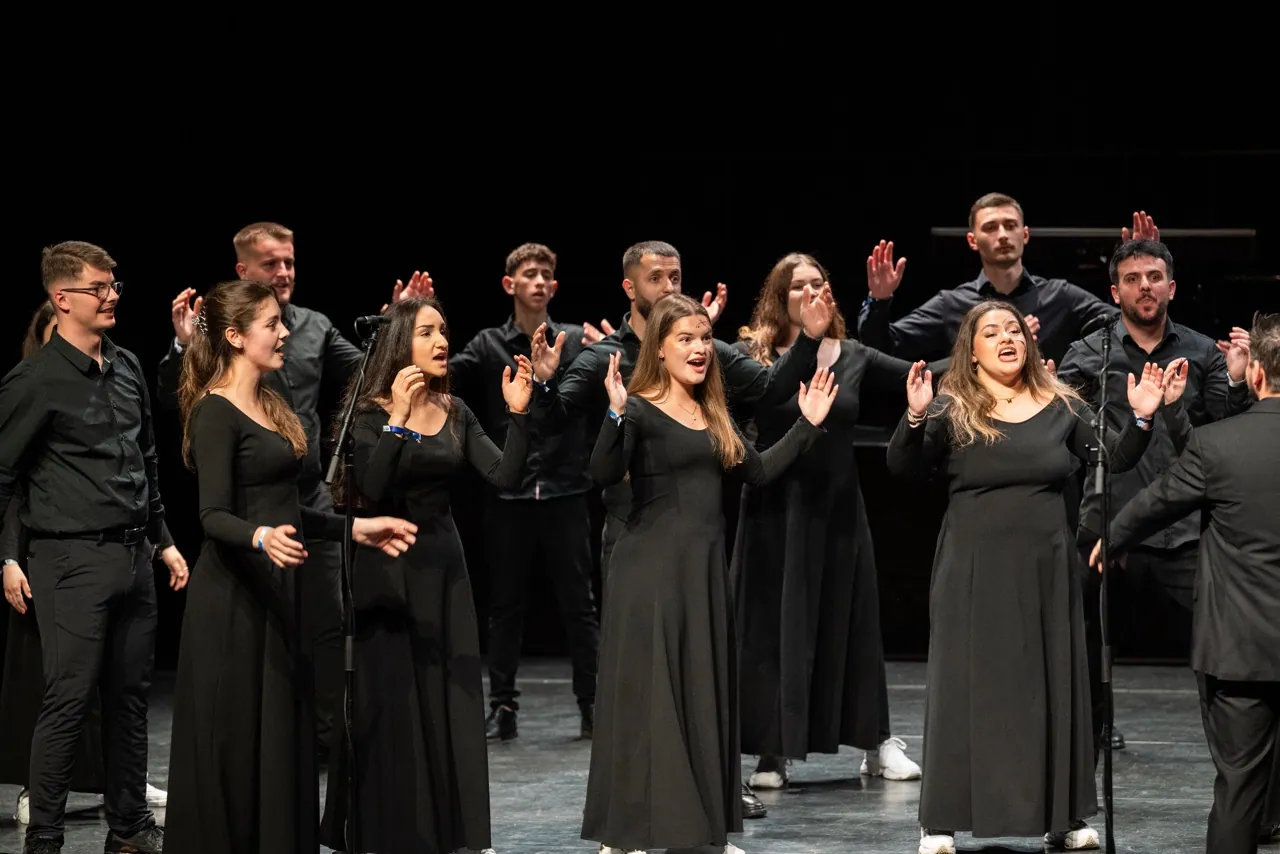 Siparantum Choir performing at Siparantum Choir Wins First Prize Again at European Festival for Young People
