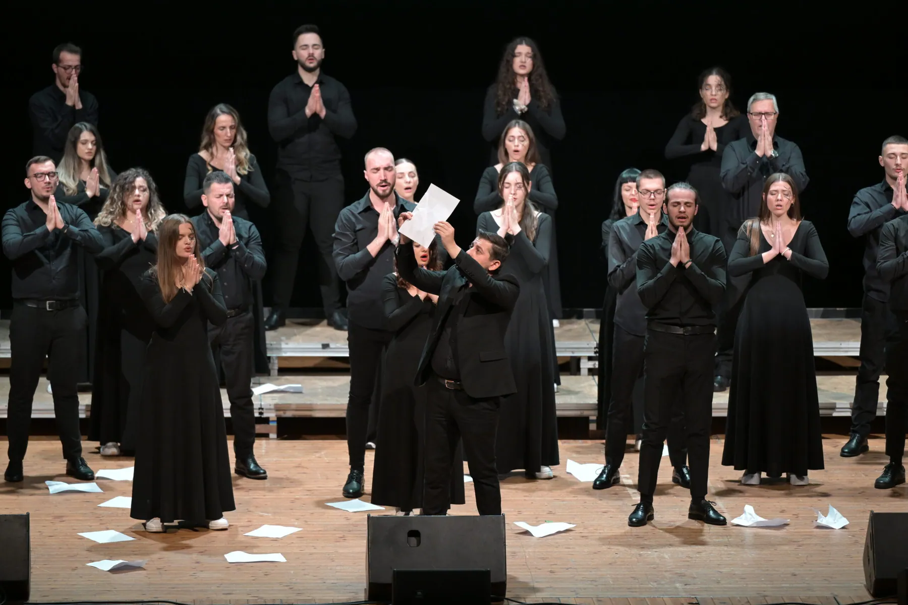 Siparantum Choir performing at Our Performance at the Grand Prix of Nations Choir Competition in Norrköping, Sweden