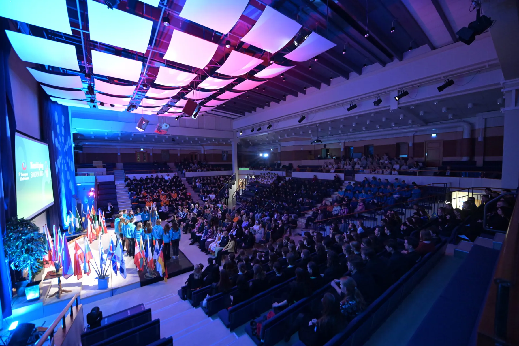 Siparantum Choir performing at Siparantum Choir won the gold medal at the Grand Prix of Nations, Sweden.