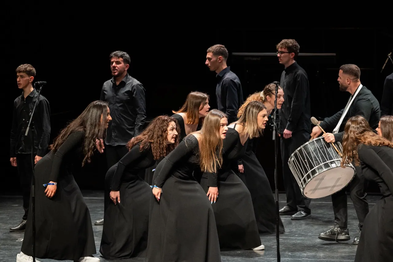 Siparantum Choir performing at Siparantum Choir Wins First Prize Again at European Festival for Young People