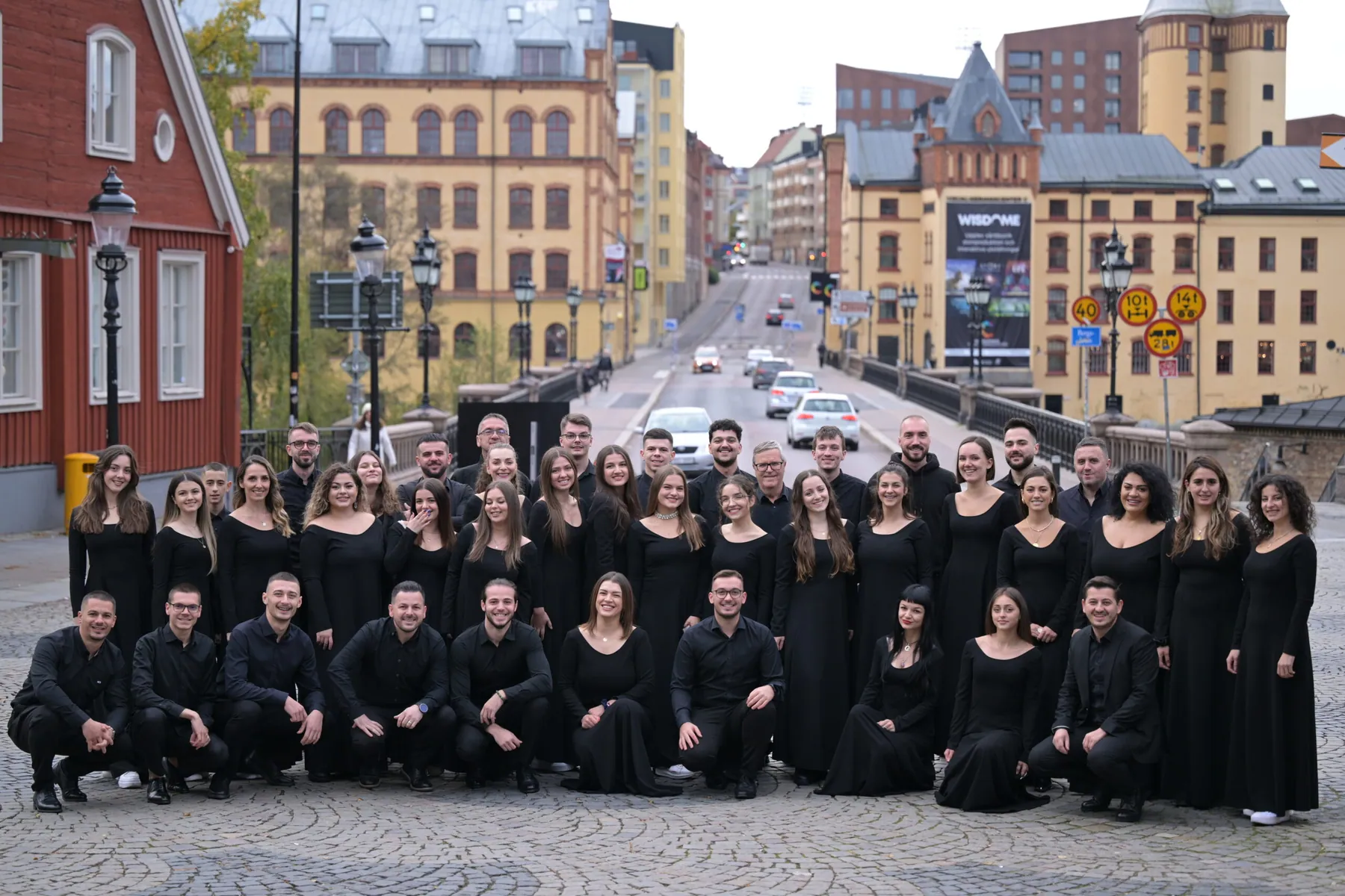 Siparantum Choir performing at Siparantum Choir's  performance at Arbetets Museum, Norrköping, Sweden