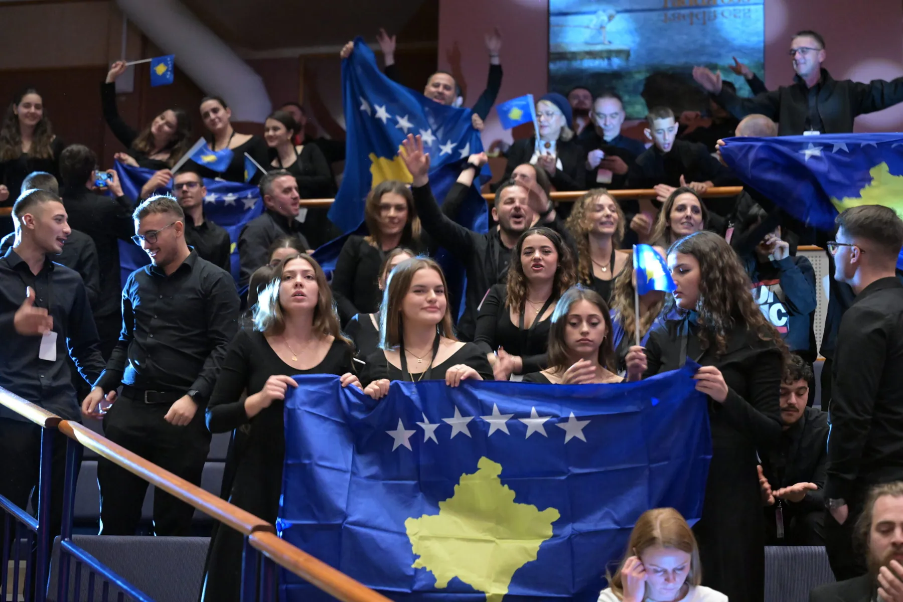 Siparantum Choir performing at Siparantum Choir won the gold medal at the Grand Prix of Nations, Sweden.