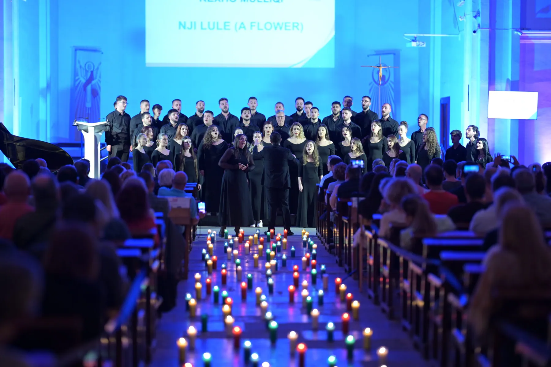 Siparantum Choir performing at Siparantum Choir Shines at the 'Midnight Sounds' Concert in Calella