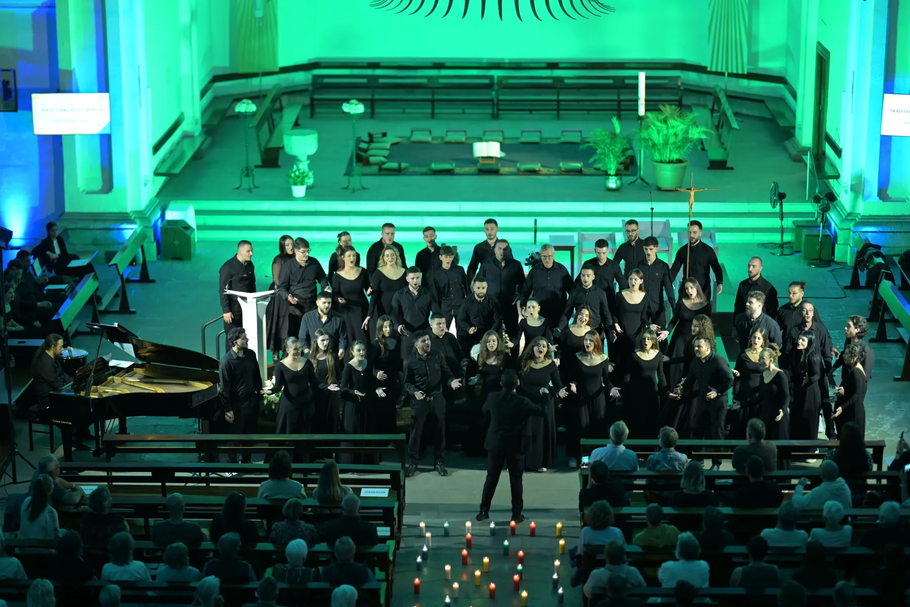 Siparantum Choir performing at Siparantum Choir Shines at the 'Midnight Sounds' Concert in Calella