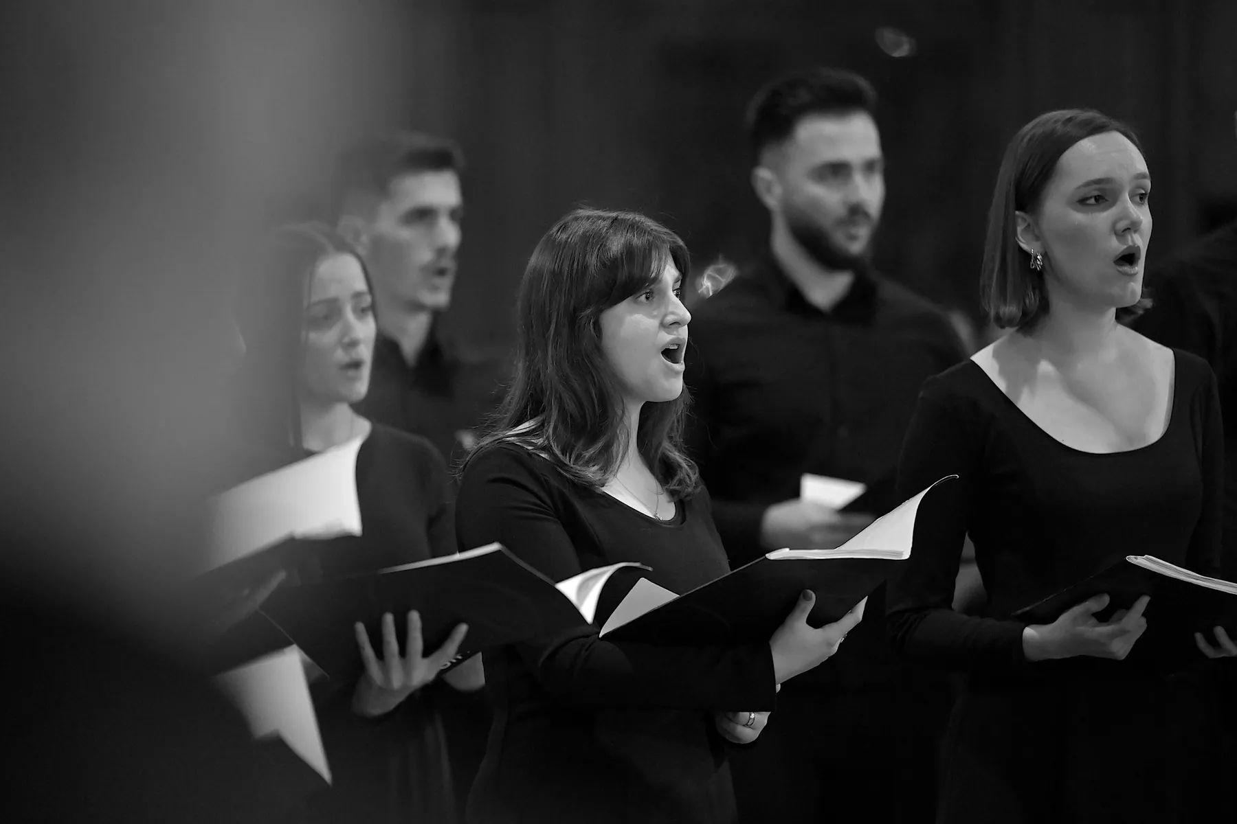Siparantum Choir performing at Siparantum Choir's Captivating Concert at VotivKirche-Wien