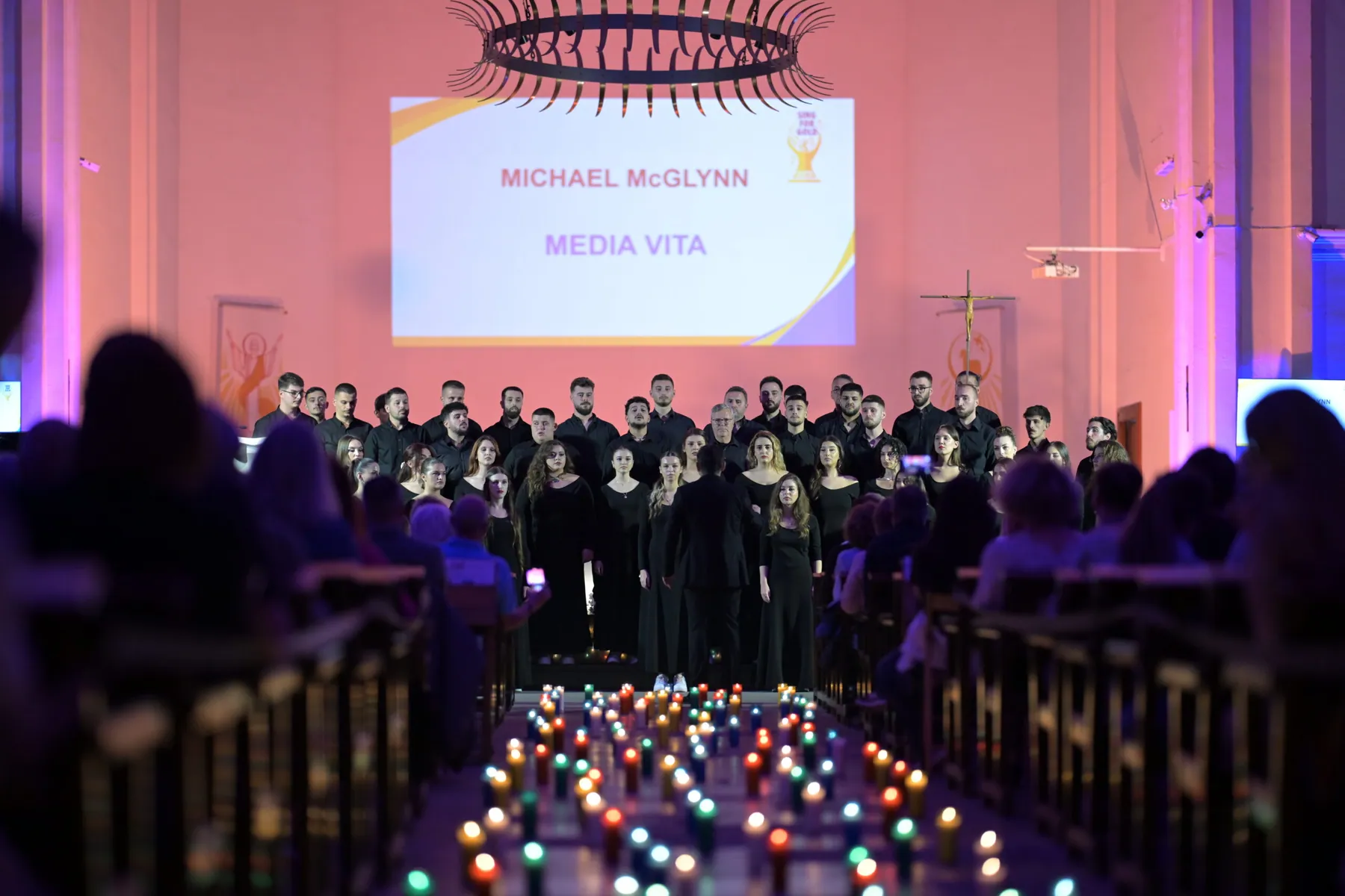 Siparantum Choir performing at Siparantum Choir Shines at the 'Midnight Sounds' Concert in Calella