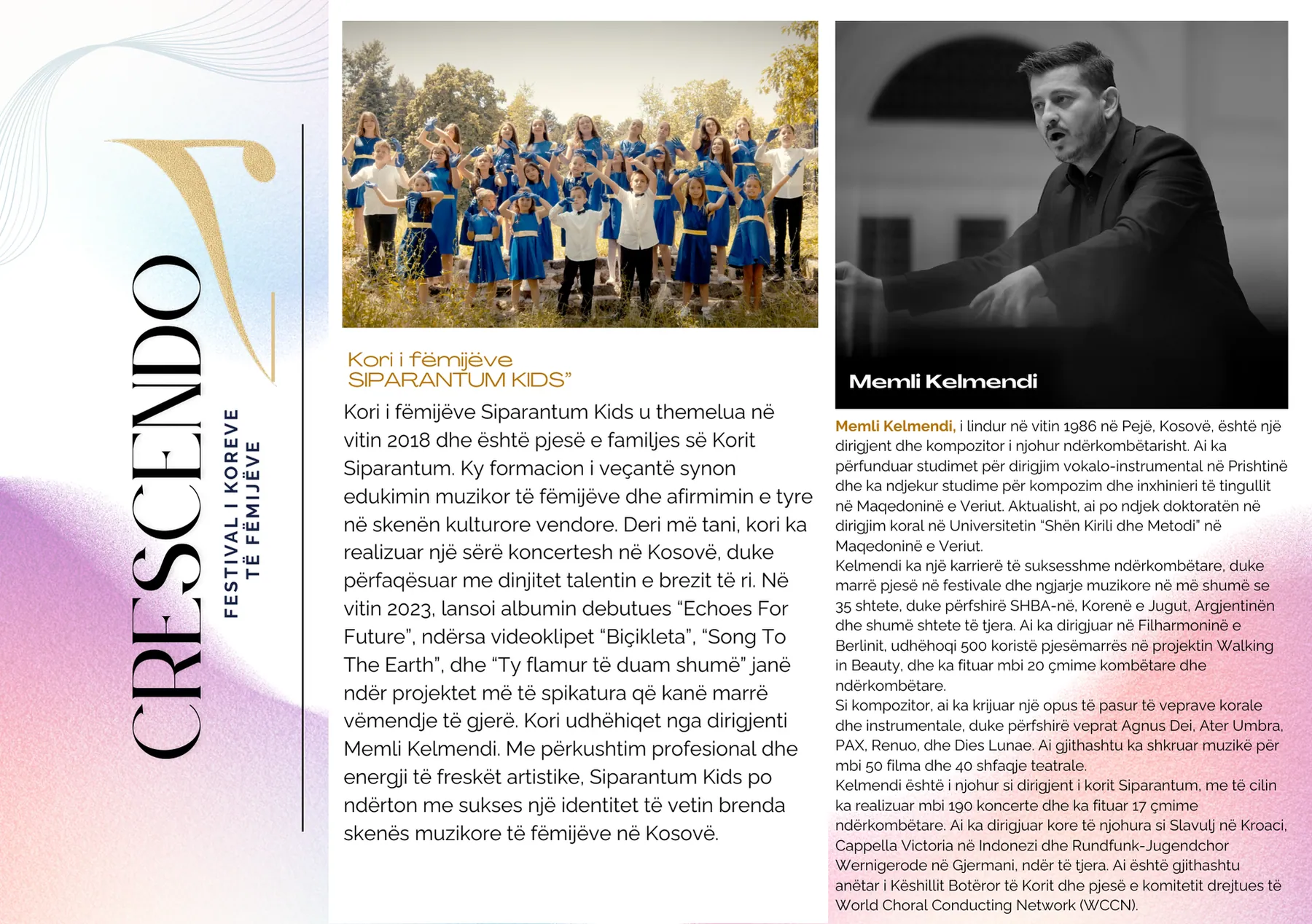 Siparantum Kids at the “Crescendo” Festival