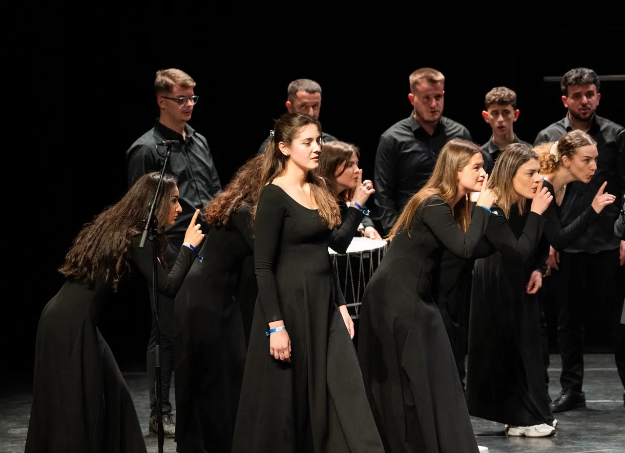 Siparantum Choir performing at Siparantum Choir Wins First Prize Again at European Festival for Young People