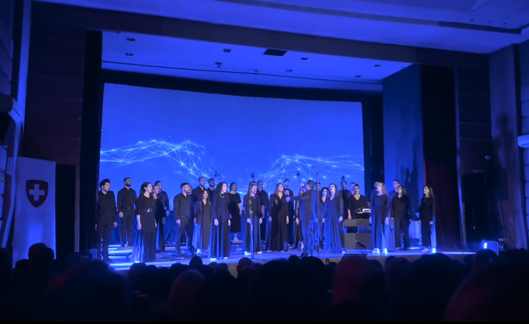 Siparantum Choir performing at "Spectacular Debut: Siparantum Choir's Mesmerizing Concert Leaves a Lasting Impression"