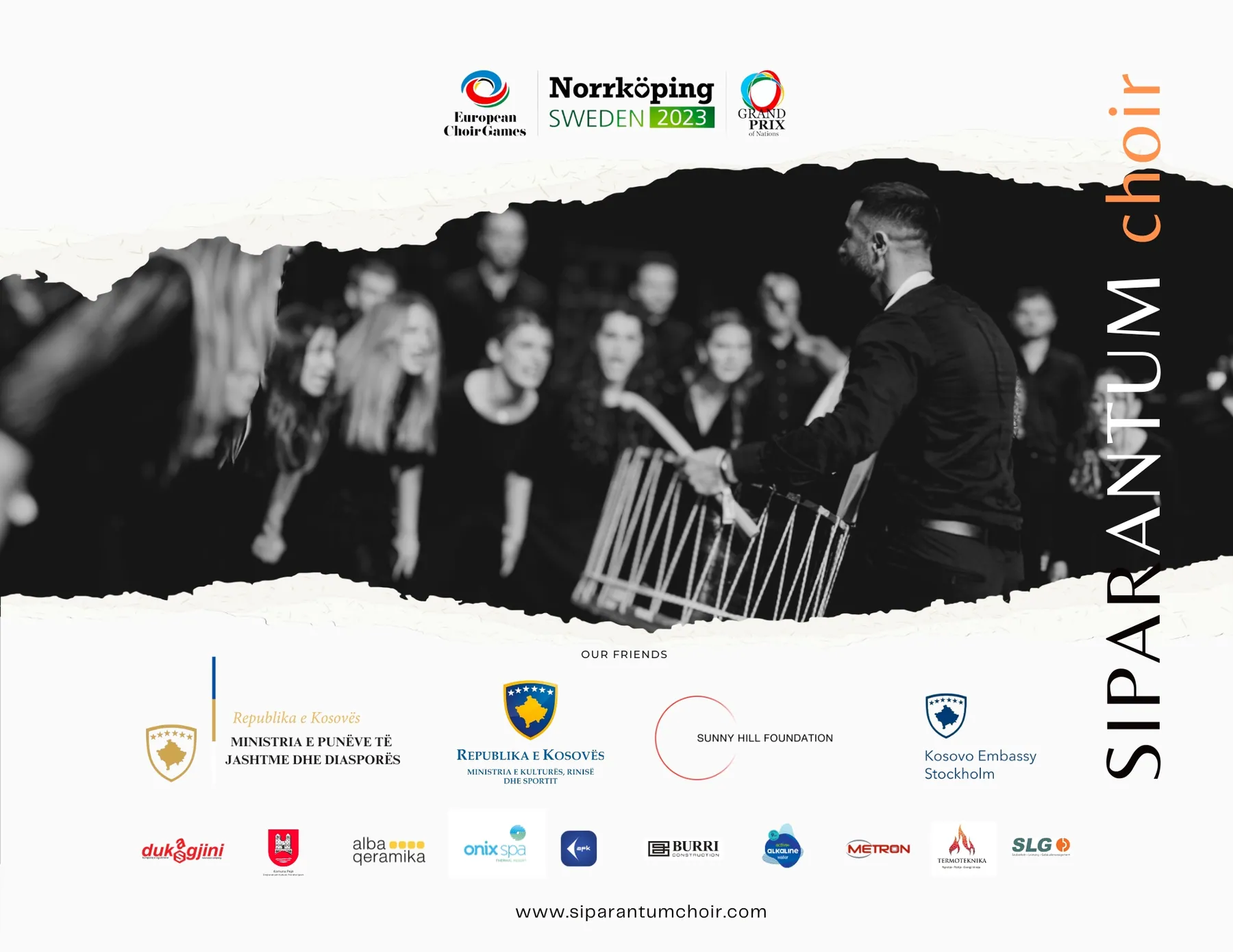 Kosovo's Musical Ambassadors: Siparantum Choir at the European Choir Games in Sweden