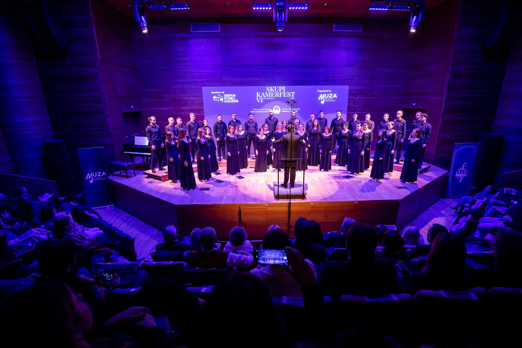 Siparantum Choir performing at Siparantum Choir / Skupi KamerFest 2023