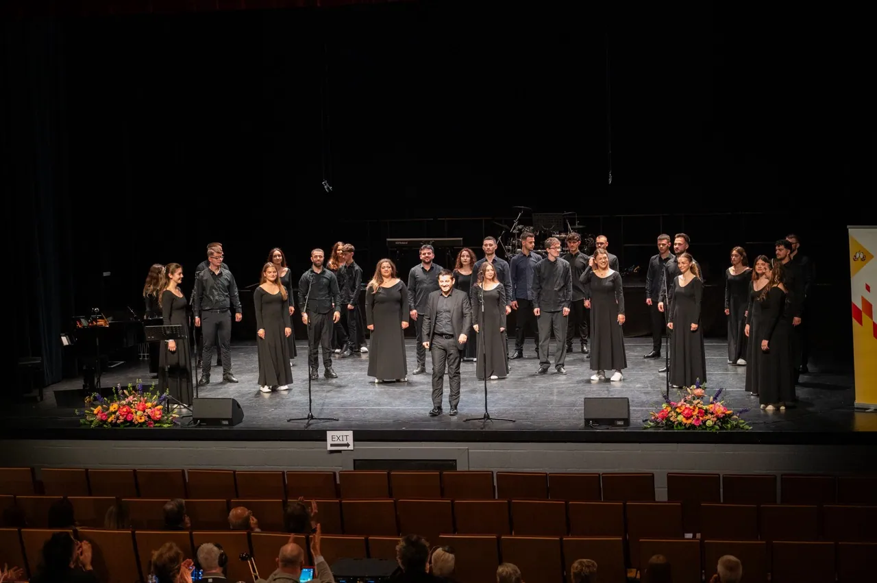 Siparantum Choir performing at Siparantum Choir Wins First Prize Again at European Festival for Young People