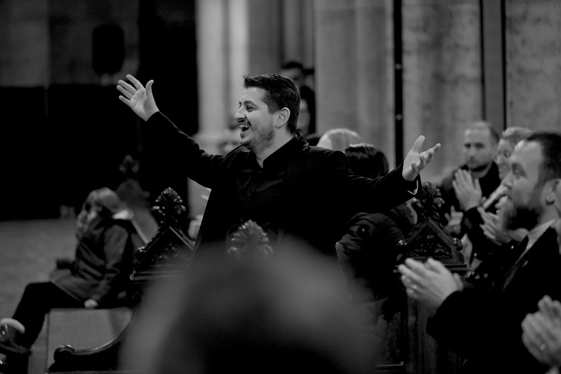 Siparantum Choir performing at Siparantum Choir's Captivating Concert at VotivKirche-Wien