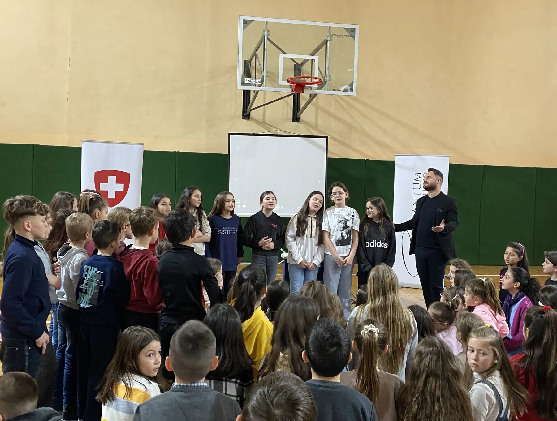Siparantum Choir performing at Education workshops and training programmes