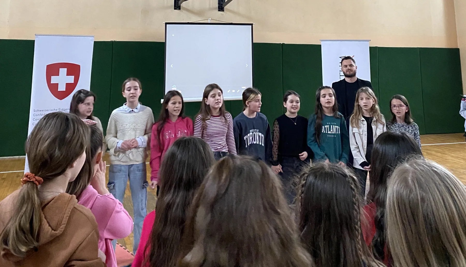 Siparantum Choir performing at Education workshops and training programmes
