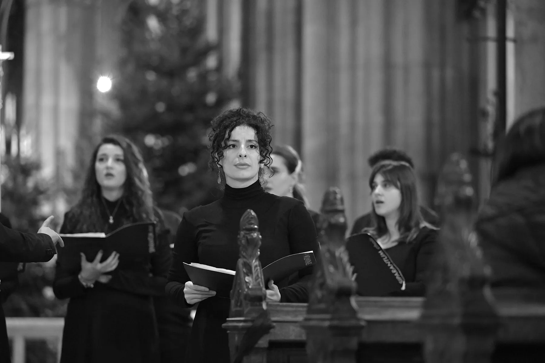Siparantum Choir performing at Siparantum Choir's Captivating Concert at VotivKirche-Wien