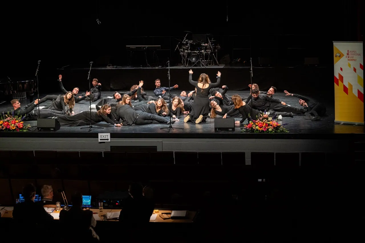 Siparantum Choir performing at Siparantum Choir Wins First Prize Again at European Festival for Young People