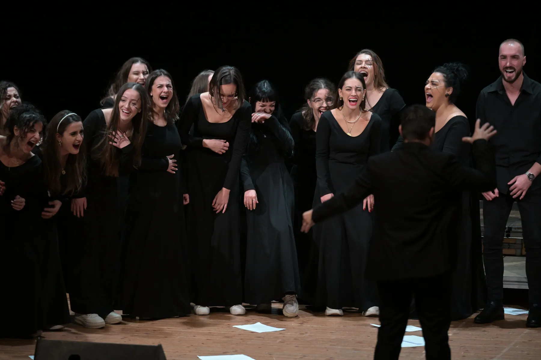 Siparantum Choir performing at Our Performance at the Grand Prix of Nations Choir Competition in Norrköping, Sweden