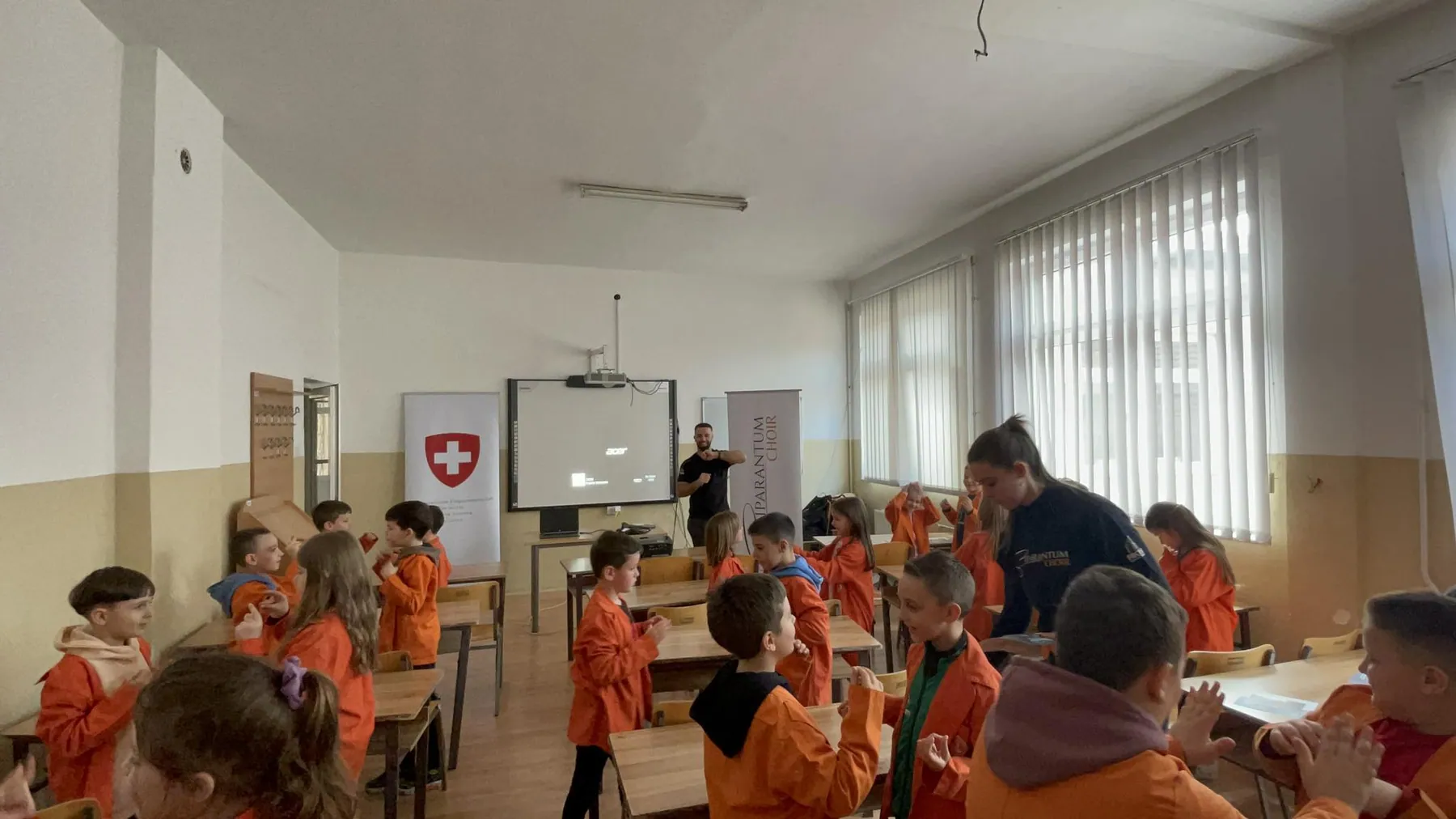Siparantum Choir performing at Education workshops and training programmes