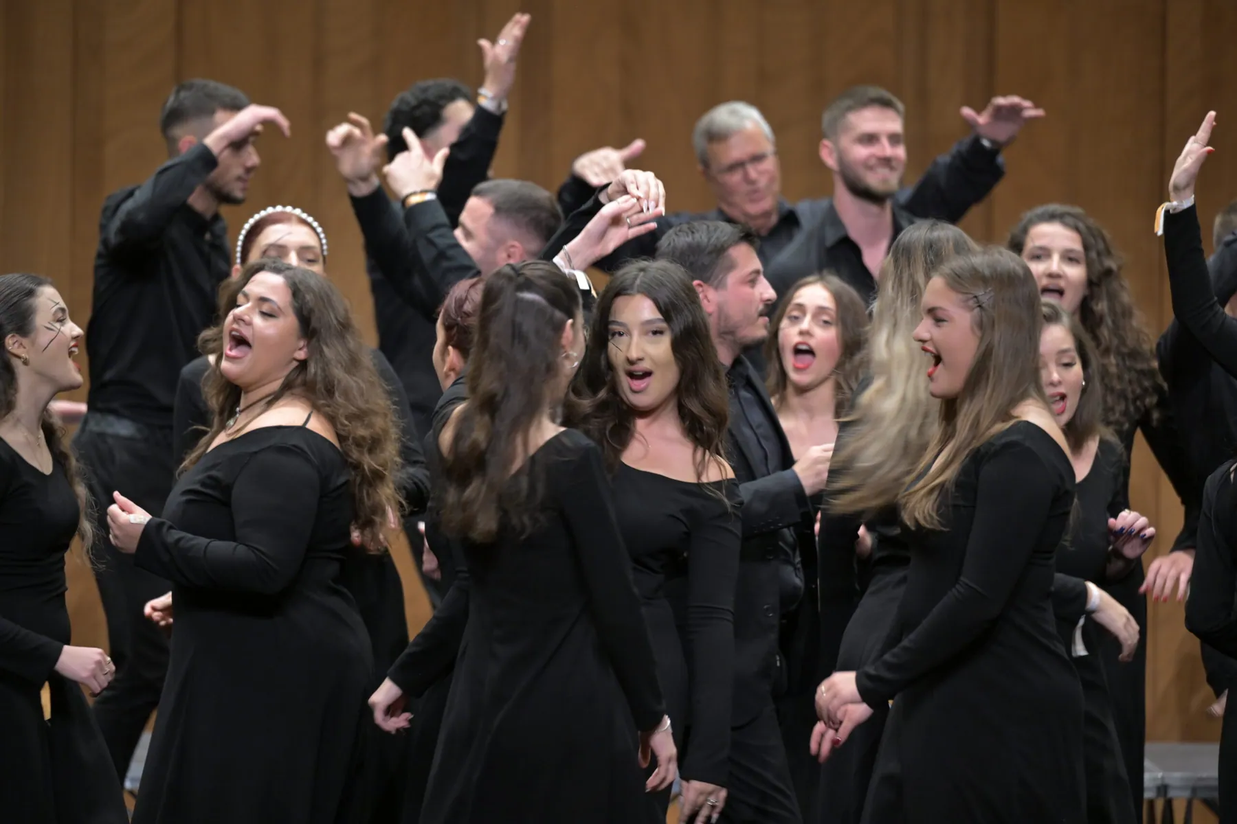 Siparantum Choir performing at Siparantum’s Performance Concludes in the “Adult Choirs” Category in Barcelona!