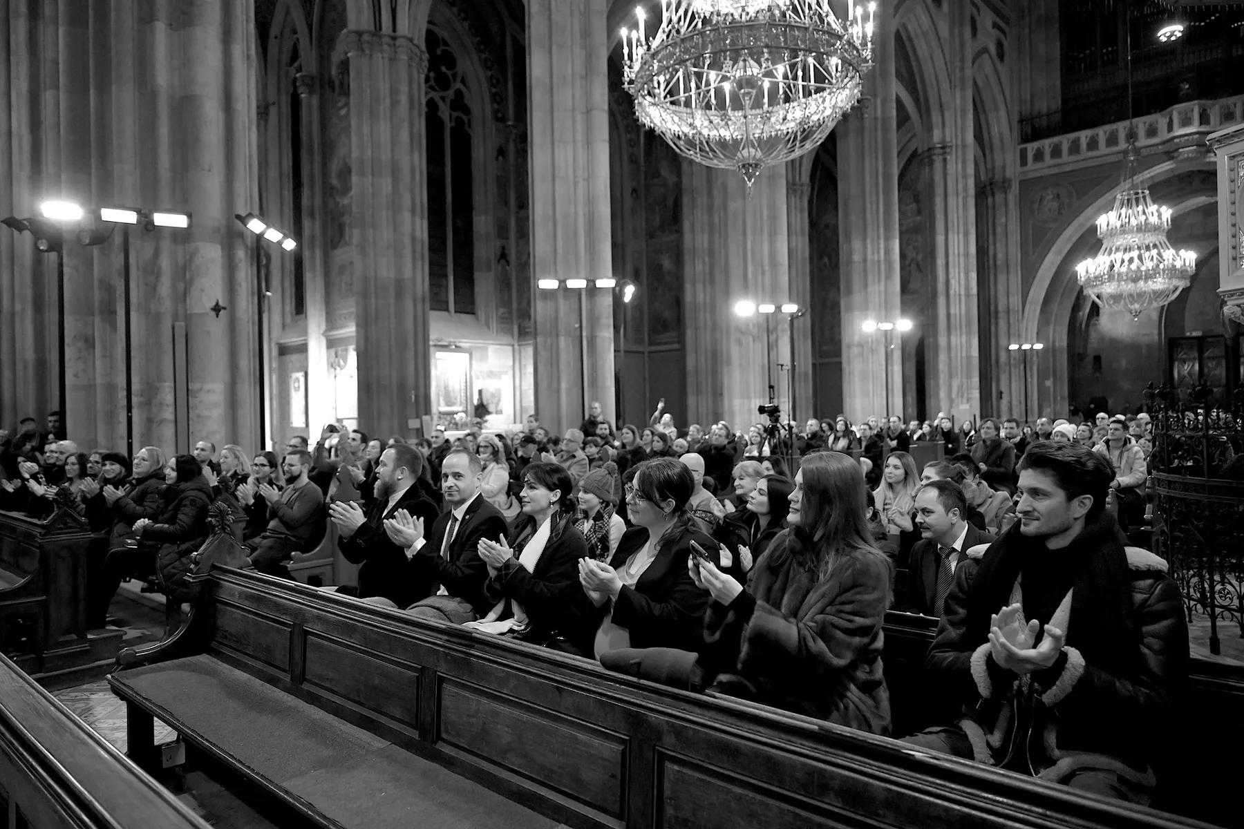 Siparantum Choir performing at Siparantum Choir's Captivating Concert at VotivKirche-Wien