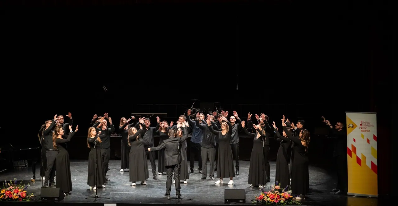 Siparantum Choir performing at Siparantum Choir Wins First Prize Again at European Festival for Young People