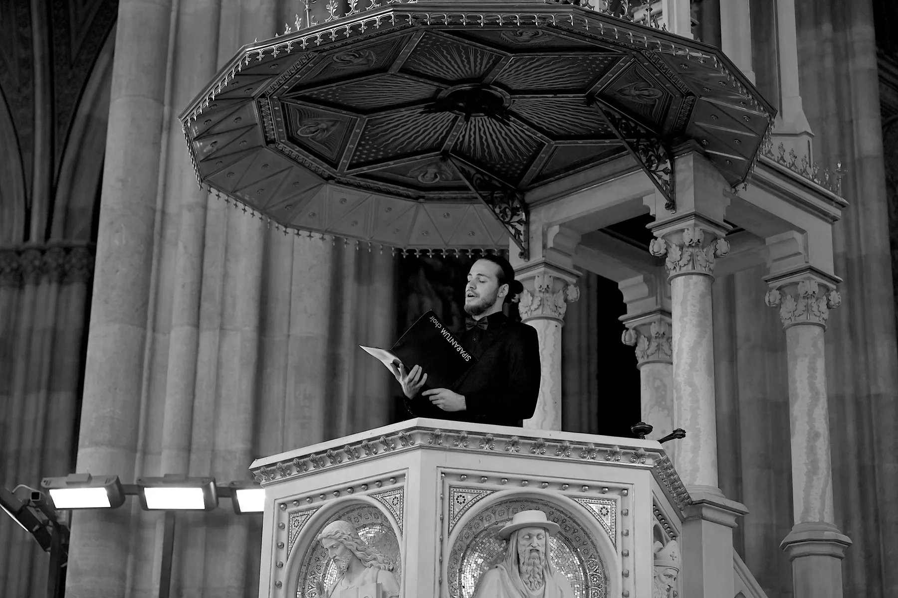 Siparantum Choir performing at Siparantum Choir's Captivating Concert at VotivKirche-Wien