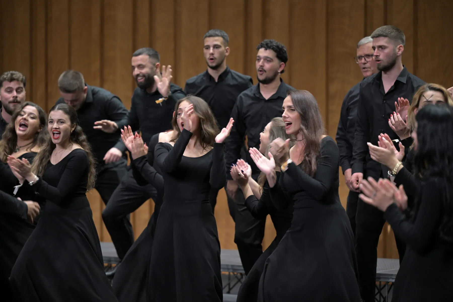 Siparantum Choir performing at Siparantum’s Performance Concludes in the “Adult Choirs” Category in Barcelona!