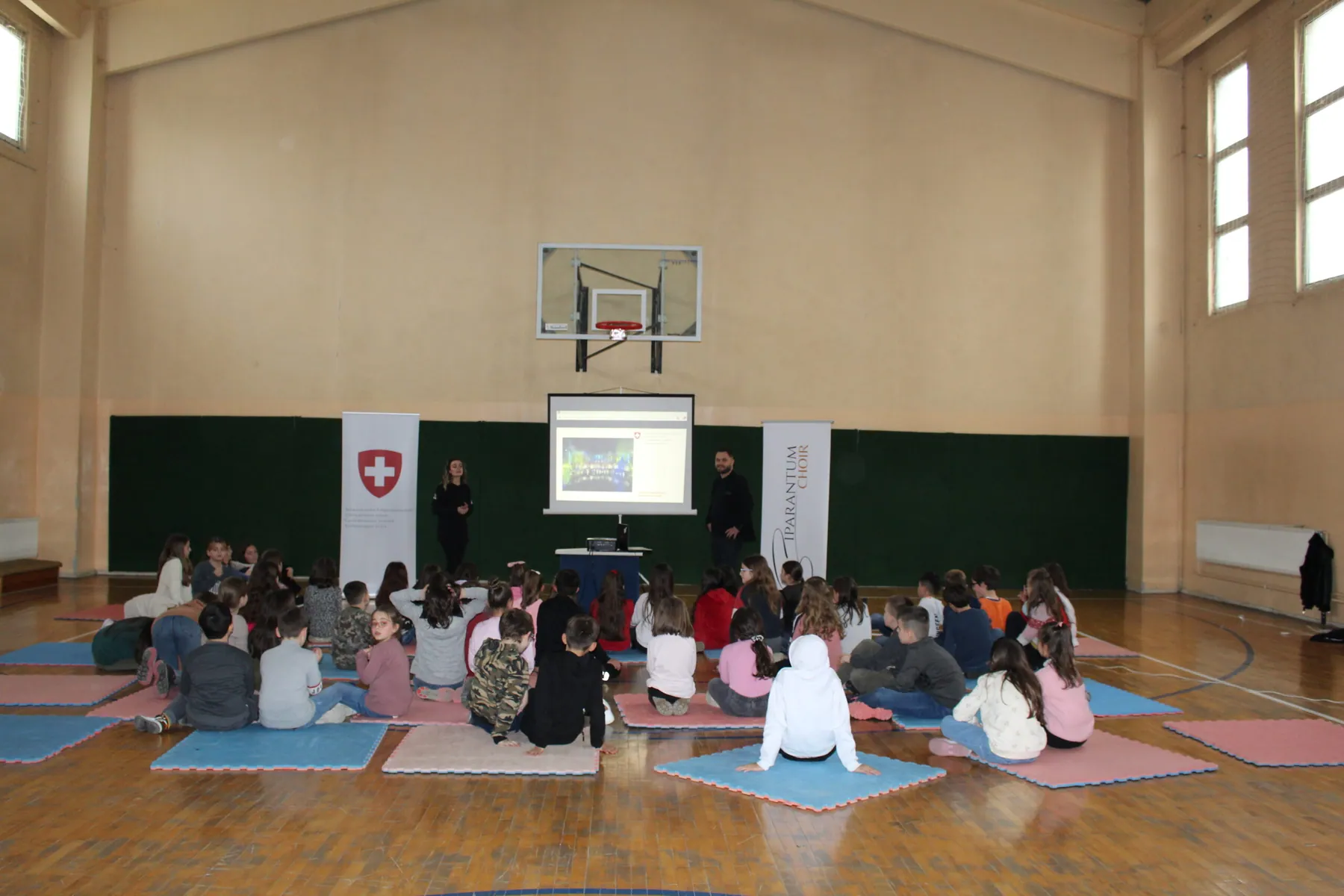 Siparantum Choir performing at Education workshops and training programmes