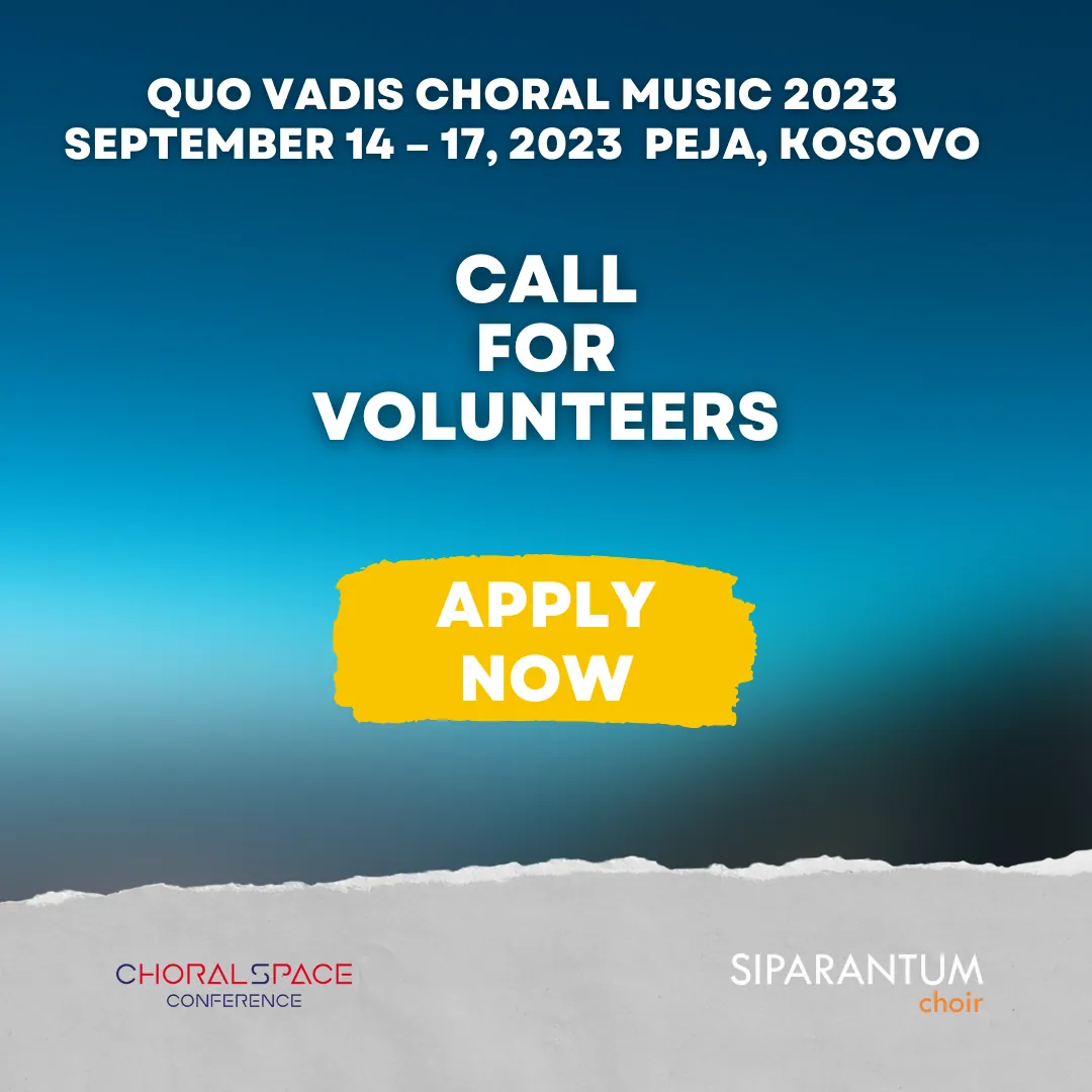 Call for Volunteers / Quo Vadis Music Conference 2023