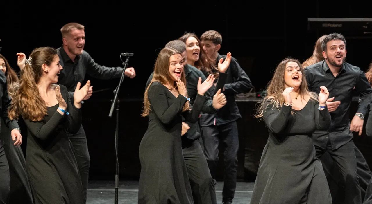 Siparantum Choir performing at Siparantum Choir Wins First Prize Again at European Festival for Young People
