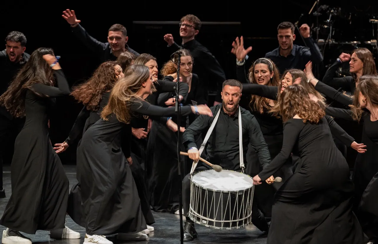 Siparantum Choir performing at Siparantum Choir Wins First Prize Again at European Festival for Young People