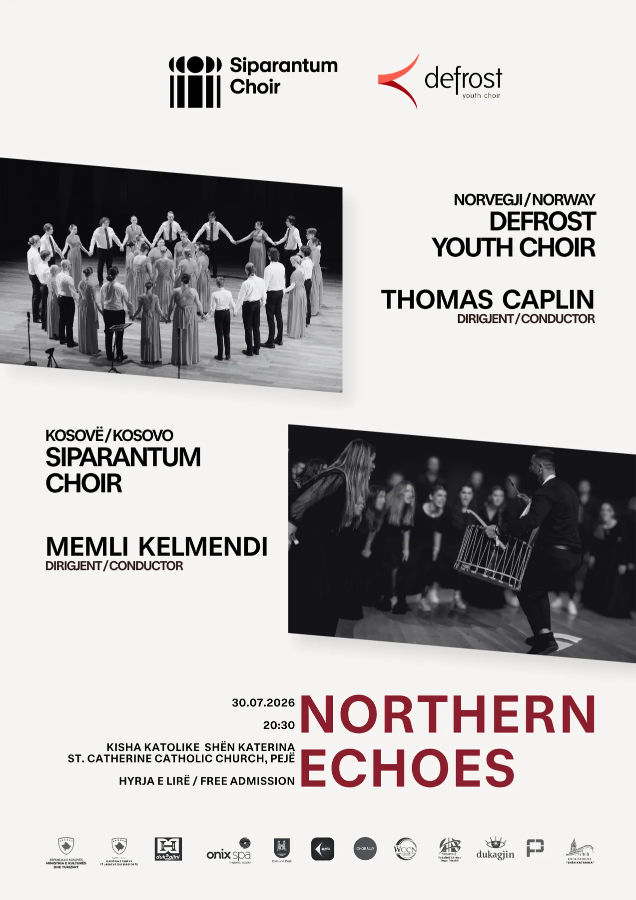 'NORTHERN ECHOES' Siparantum Choir x Defrost Youth Choir