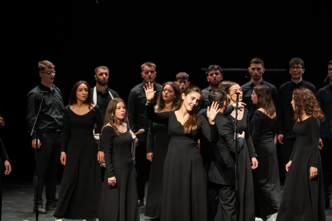 Siparantum Choir performing at Siparantum Choir Wins First Prize Again at European Festival for Young People