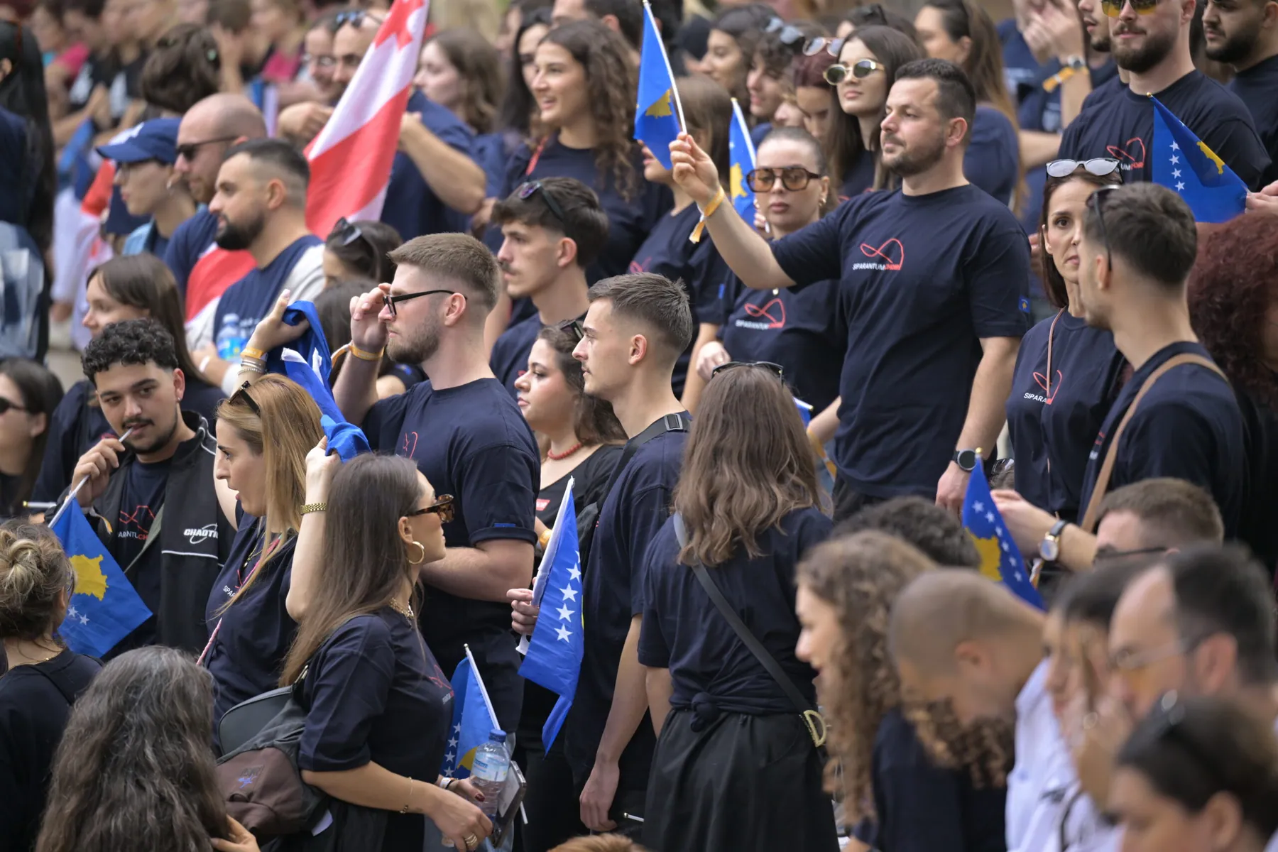 Siparantum Choir performing at "Siparantum" Waves Kosovo’s Flag in Spain Alongside 32 Nations