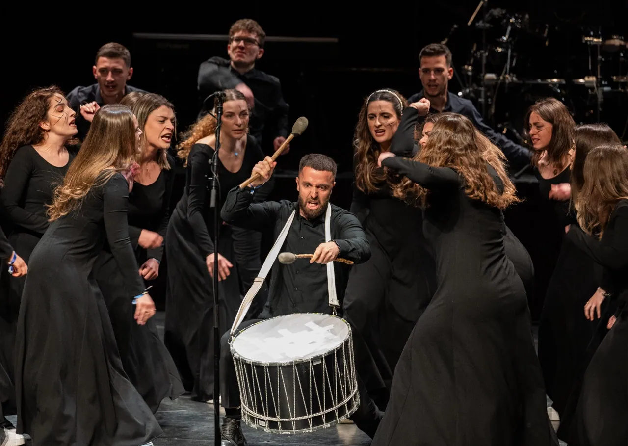 Siparantum Choir performing at Siparantum Choir Wins First Prize Again at European Festival for Young People