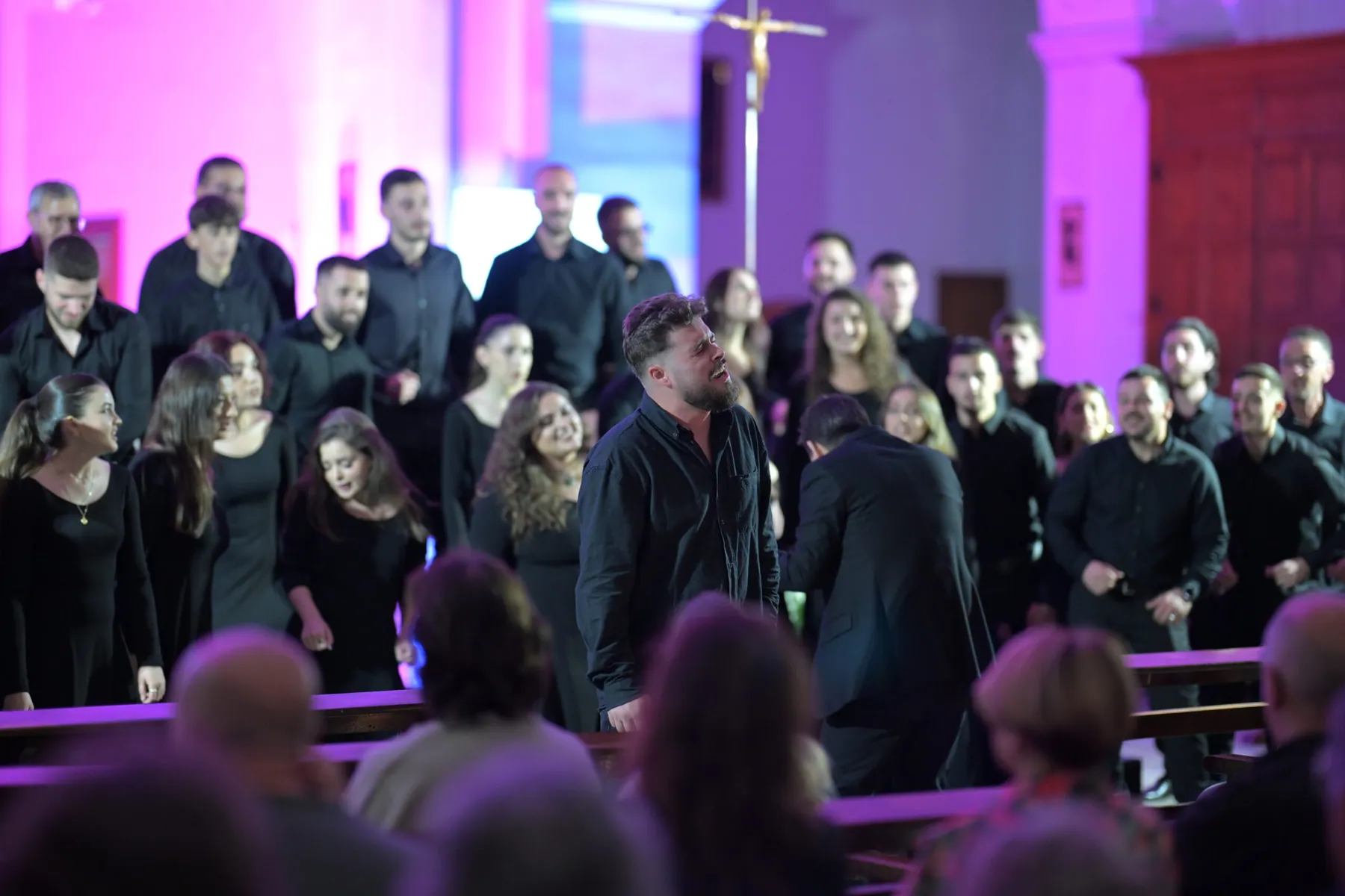 Siparantum Choir performing at Siparantum Choir Shines at the 'Midnight Sounds' Concert in Calella