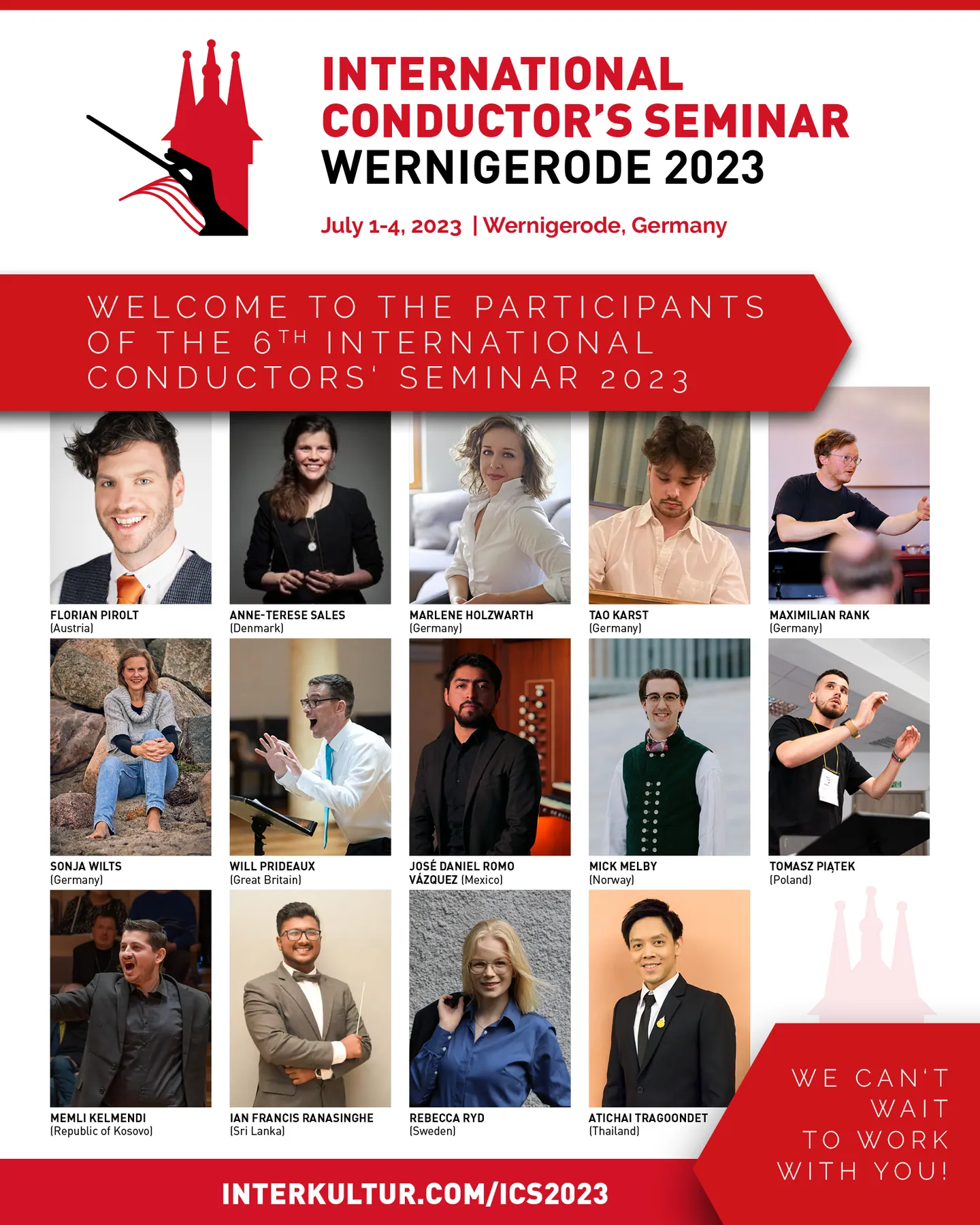 Honoring Memli Kelmendi's Achievement: Scholarship for the 6th International Conductor's Seminar