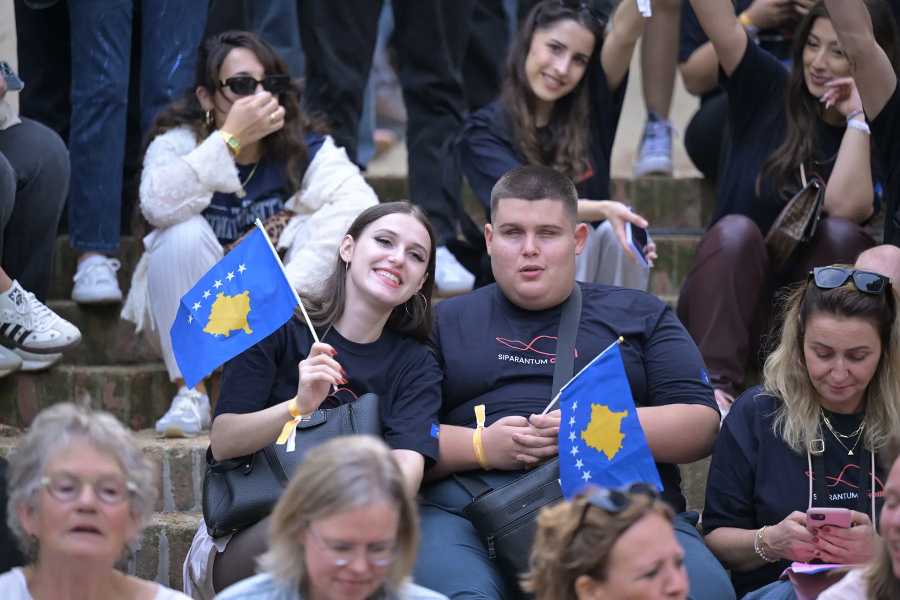 Siparantum Choir performing at "Siparantum" Waves Kosovo’s Flag in Spain Alongside 32 Nations
