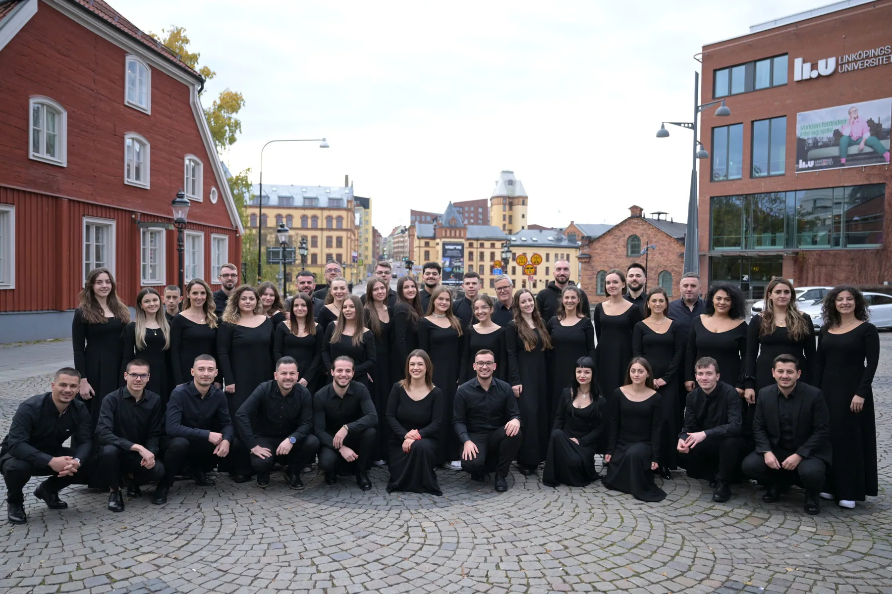 Siparantum Choir performing at Siparantum Choir's  performance at Arbetets Museum, Norrköping, Sweden
